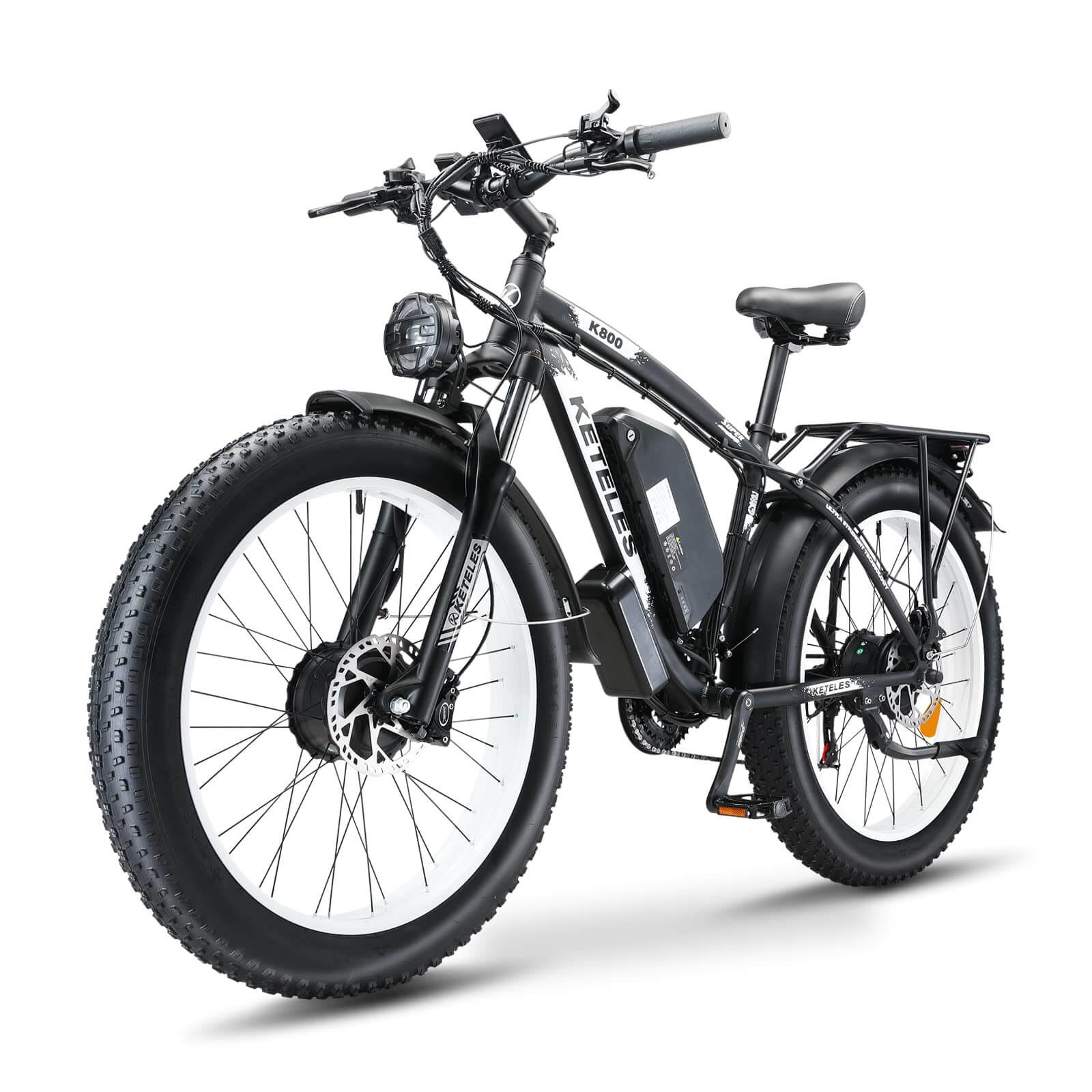 K800 Pro 2000W Dual Motor Mountain eBike